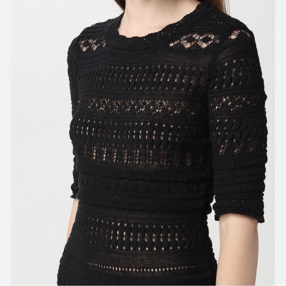 Isabel Marant Etoile knit 3/4 sleeve top sweater - Picture 1 of 14
